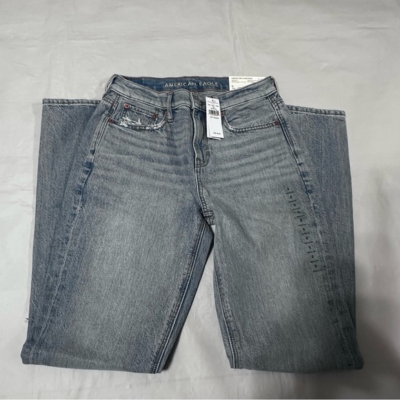 American Eagle Comfort Stretch Waistband 90’s Bootcut Size 0 - Picture 4 of 12